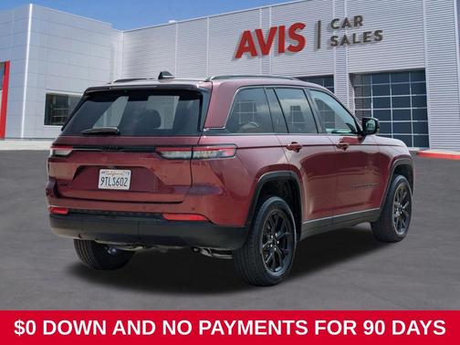 Velvet Red Pearlcoat 2025 Jeep Grand Cherokee Altitude