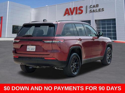 Velvet Red Pearlcoat 2025 Jeep Grand Cherokee Altitude