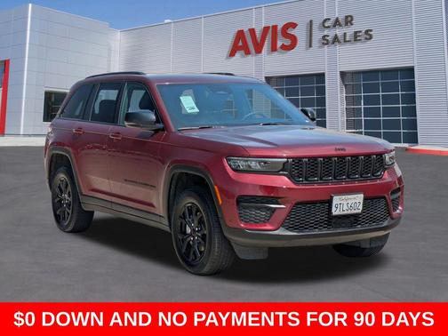 Velvet Red Pearlcoat 2025 Jeep Grand Cherokee Altitude