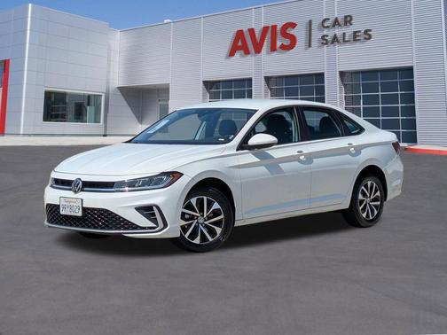 Pure White 2025 Volkswagen Jetta 1.5T S