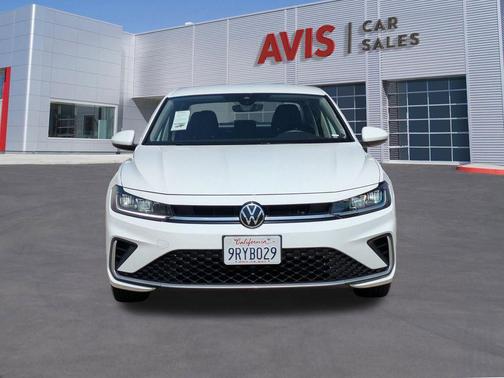 Pure White 2025 Volkswagen Jetta 1.5T S