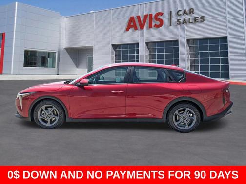 Currant Red 2025 Kia K4 LXS