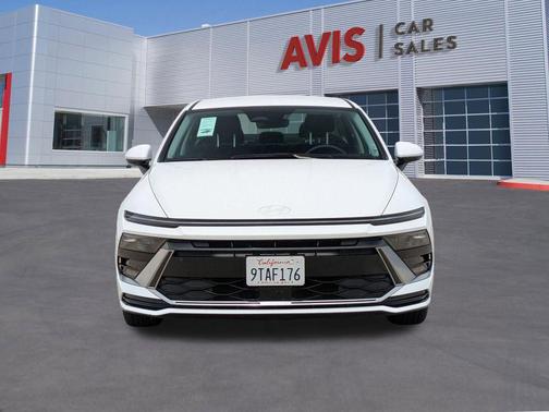 Serenity White 2025 Hyundai SONATA SEL