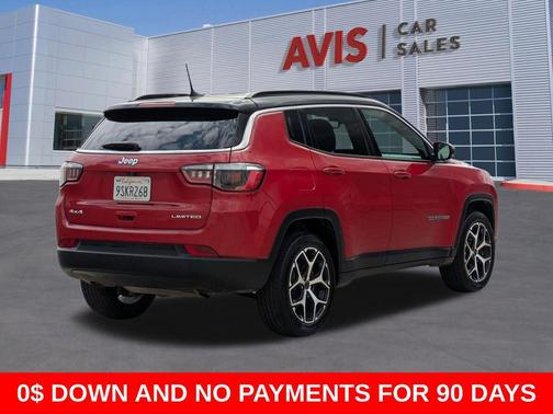 Red Hot Pearlcoat 2025 Jeep Compass Limited