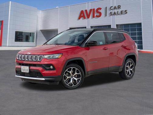 Red Hot Pearlcoat 2025 Jeep Compass Limited