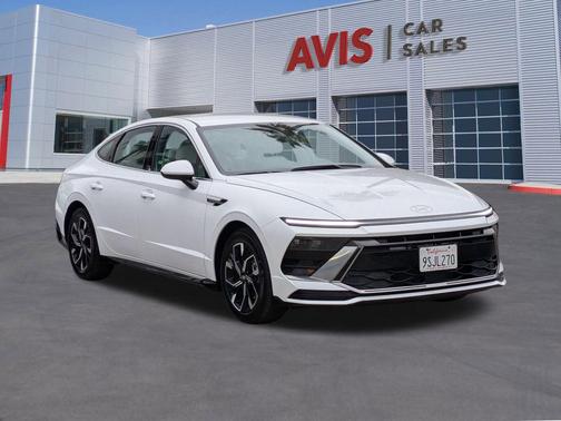 Serenity White 2025 Hyundai SONATA SEL