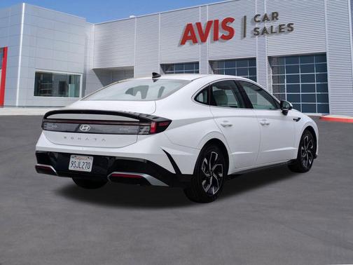 Serenity White 2025 Hyundai SONATA SEL