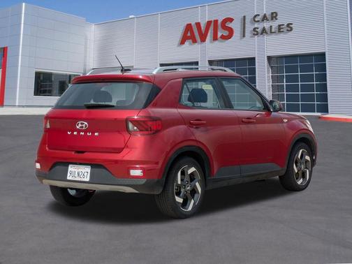 Ultimate Red 2025 Hyundai VENUE SEL
