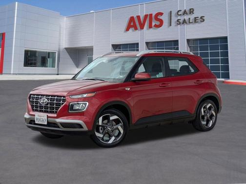 Ultimate Red 2025 Hyundai VENUE SEL