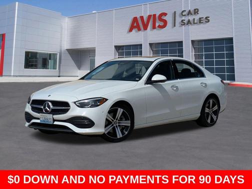 White 2025 Mercedes-Benz C-Class C 300