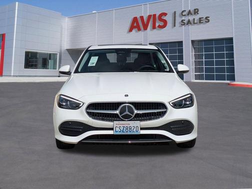 White 2025 Mercedes-Benz C-Class C 300