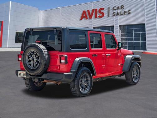 Firecracker Red Clearcoat 2024 Jeep Wrangler Sport S