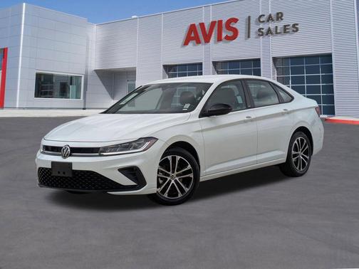 Pure White 2025 Volkswagen Jetta 1.5T Sport