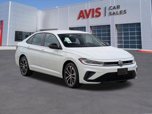 Pure White 2025 Volkswagen Jetta 1.5T Sport