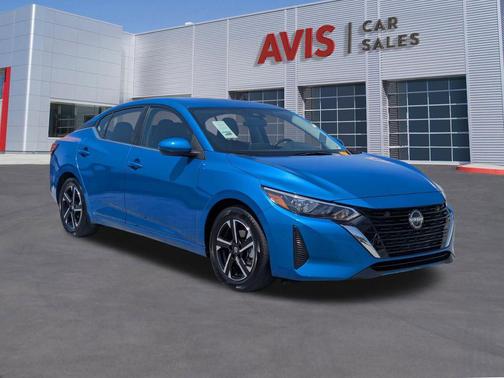 Electric Blue Metallic 2025 Nissan Sentra SV