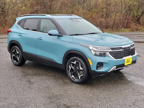 Pluton Blue 2024 Kia Seltos EX