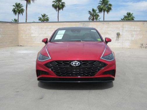 Calypso Red 2020 Hyundai SONATA Limited