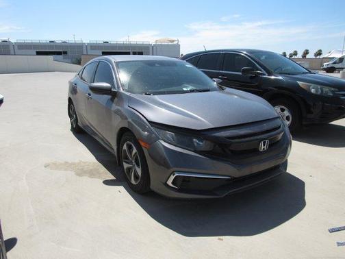 Modern Steel Metallic 2020 Honda Civic LX