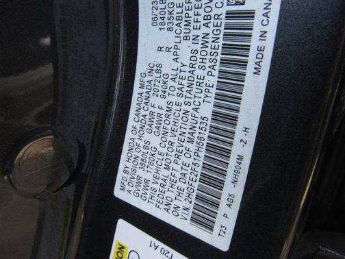 2023 Honda Civic Sport