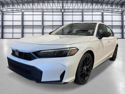Platinum White Pearl 2026 Honda Civic Sport