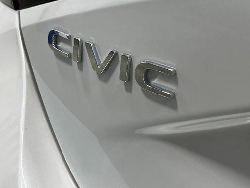 Platinum White Pearl 2026 Honda Civic Sport