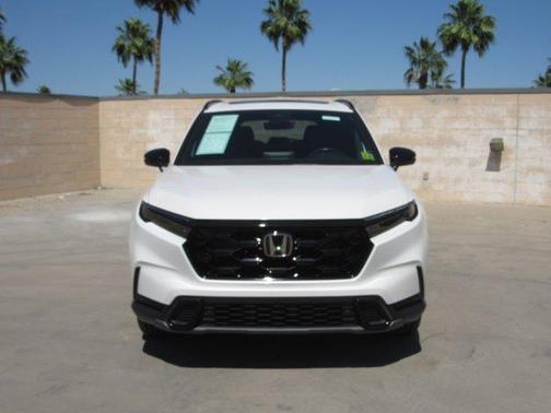 Platinum White Pearl 2024 Honda CR-V Hybrid Sport-L