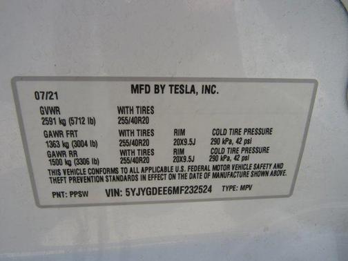 2021 Tesla Model Y Long Range