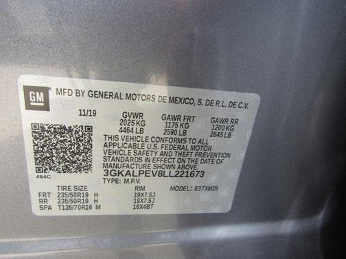 Satin Steel Metallic 2020 GMC Terrain SLT