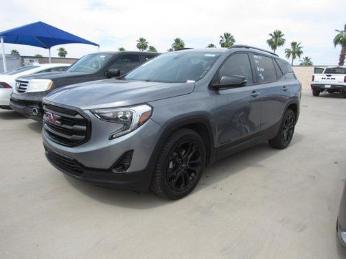 Satin Steel Metallic 2020 GMC Terrain SLT