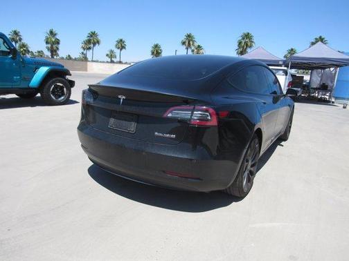 Black 2022 Tesla Model 3 Performance