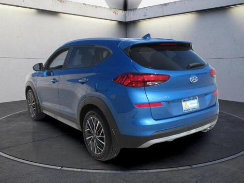 Aqua Blue 2019 Hyundai TUCSON SEL