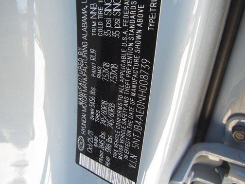 2022 Hyundai SANTA CRUZ 2.5L SEL