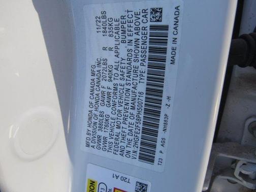 2023 Honda Civic Sport