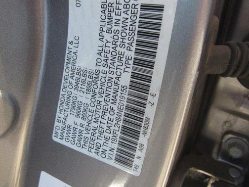 2022 Honda Civic Sport