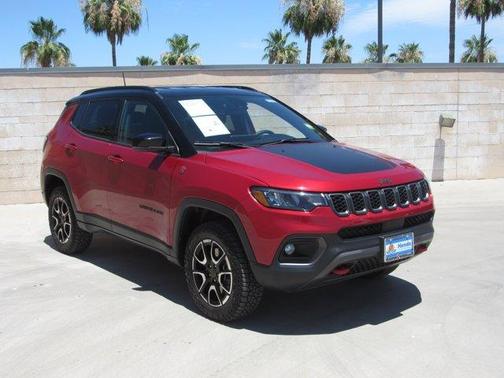 Red 2025 Jeep Compass Trailhawk