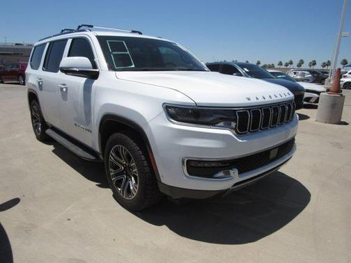 Bright White Clearcoat 2022 Jeep Wagoneer Series III