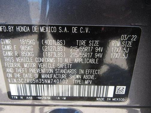 2022 Honda HR-V LX