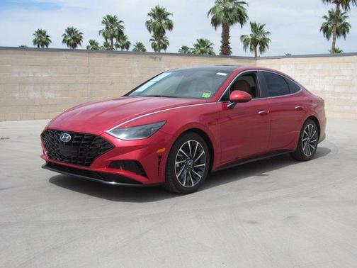 Calypso Red 2020 Hyundai SONATA Limited