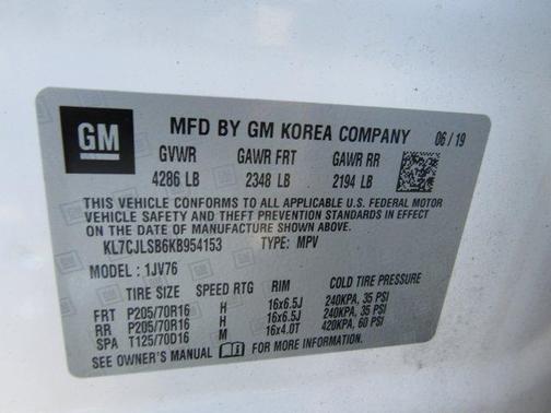 2019 Chevrolet Trax LT