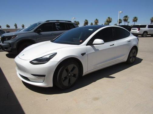 Pearl White Multi 2022 Tesla Model 3 Long Range