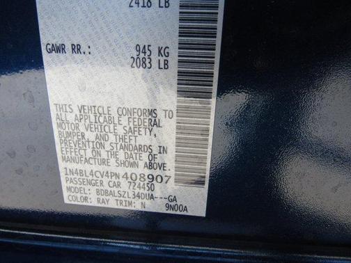 2023 Nissan Altima 2.5 SR