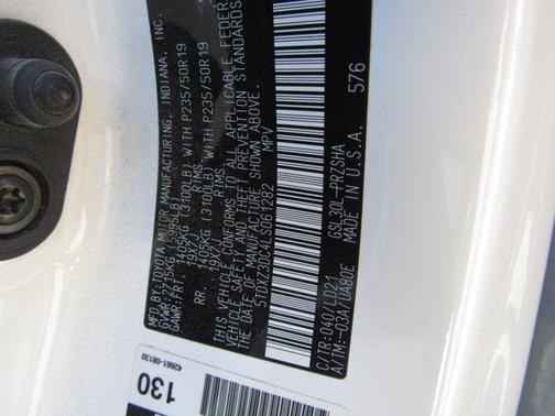 2020 Toyota Sienna SE