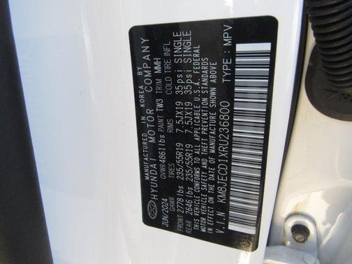 2024 Hyundai TUCSON Hybrid Limited