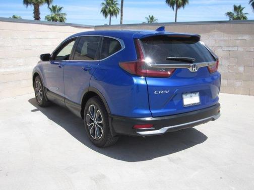 Aegean Blue Metallic 2021 Honda CR-V EX