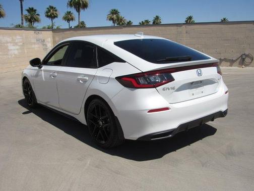 Platinum White Pearl 2024 Honda Civic Sport