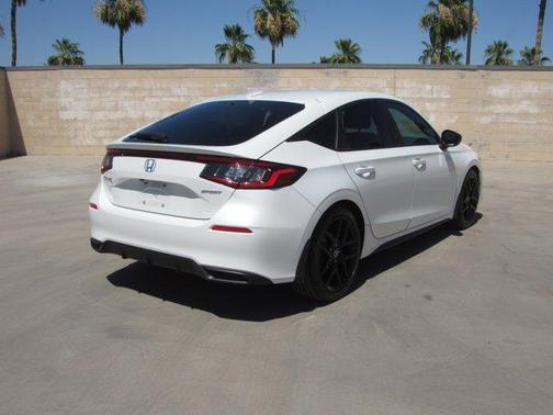 Platinum White Pearl 2024 Honda Civic Sport