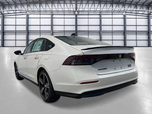 Platinum White Pearl 2026 Honda Accord Hybrid Sport