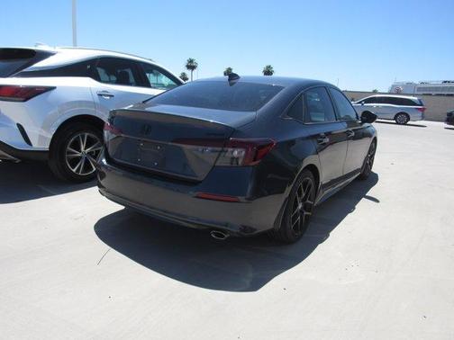 Meteorite Gray Metallic 2025 Honda Civic Sport