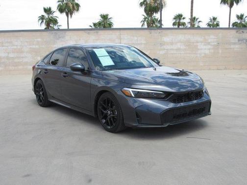 Meteorite Gray Metallic 2025 Honda Civic Sport