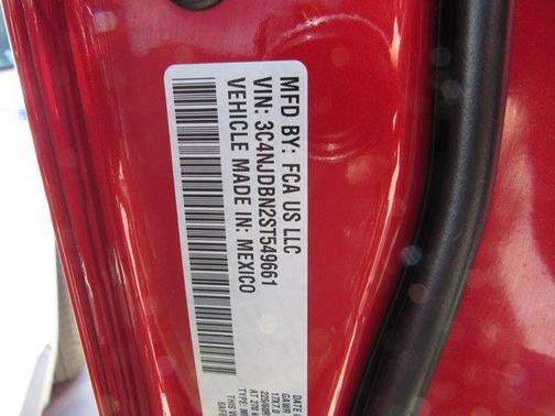 Red 2025 Jeep Compass Latitude